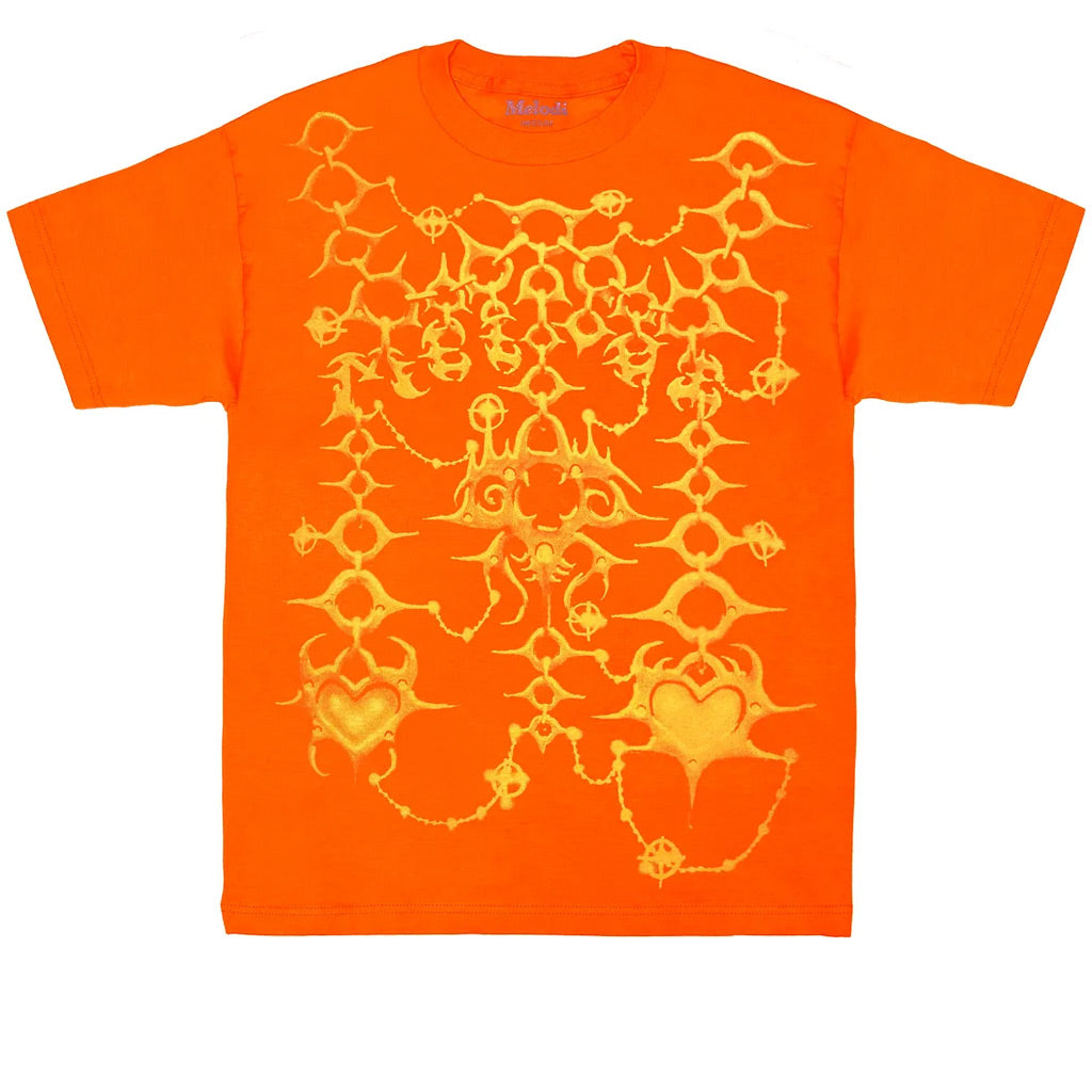 EC Melodi Link Tee Orange – Welcome Skateshop | Madrid