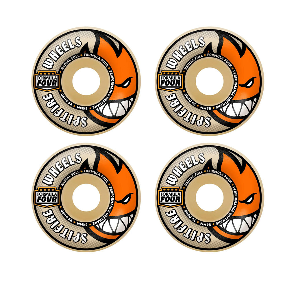 Spitfire F4 Radial Full 99Du 58mm – Welcome Skateshop | Madrid