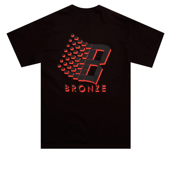 Bronze 3D B Logo Tee Black