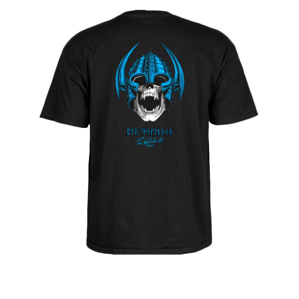 Powell Peralta Welinder Nordic Skull Black Tee – Welcome Skateshop