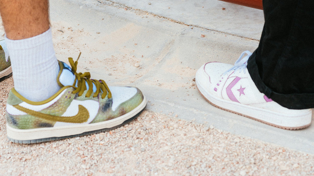 Converse CONS AS-1 & Nike SB Dunk "Chameleon"