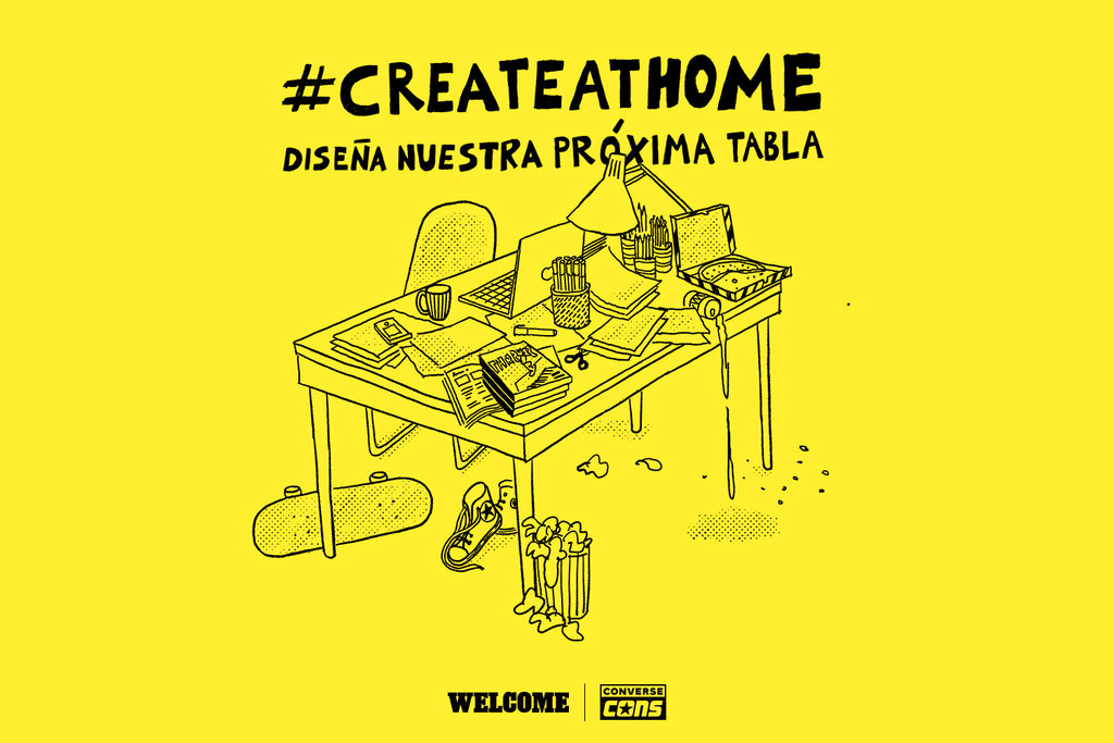 #CREATEATHOME | Converse Cons | Welcome