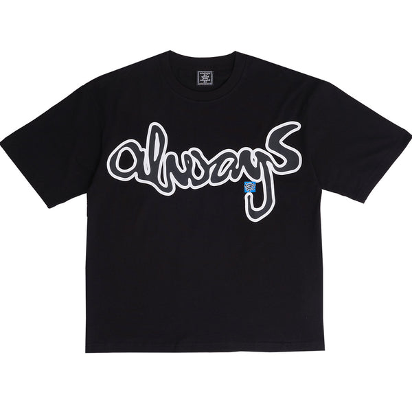 Always Snapper Rocks Black Tee