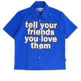 Always Tyfylt SS Shirt Blue