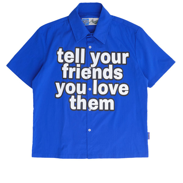 Always Tyfylt SS Shirt Blue