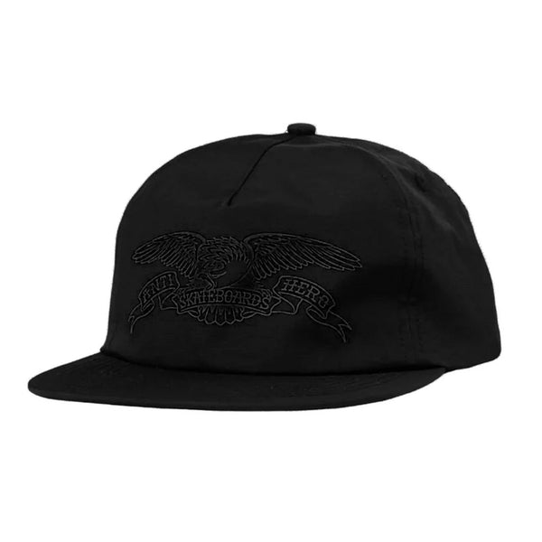 Anti Hero Basic Eagle Snapback Black/Black