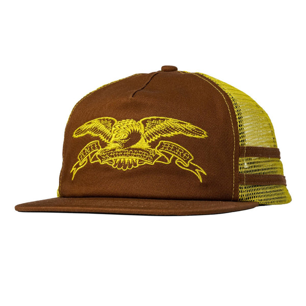 Anti Hero Basic Eagle Snapback Brown/Mustard