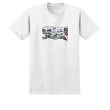 Anti Hero Boneless In Space  4.5oz Ringspun White Tee