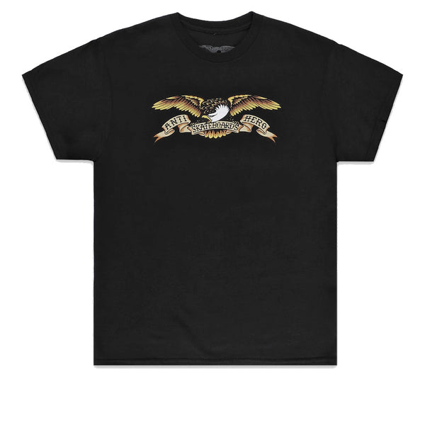 Anti Hero Eagle 4.5oz Ringspun Black Tee
