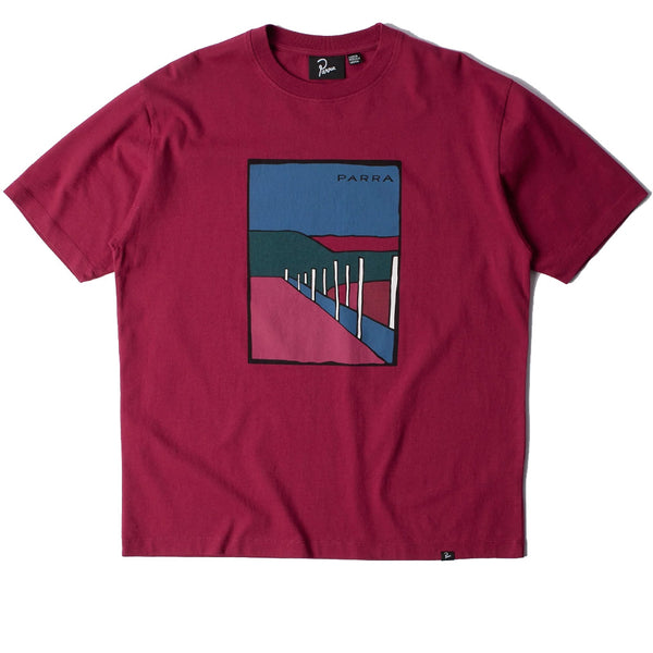 Parra Beach Parking t-shirt Raspberry