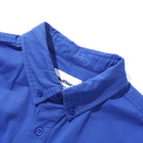Butter Goods Abseil L/S Shirt Washed Cobalt detalle