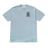 Butter Goods Boulder Terrain Tee Grey Blue vista frontal
