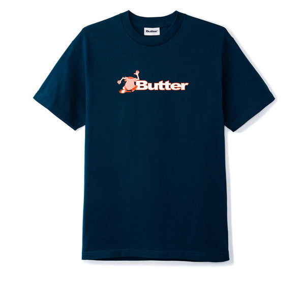 Butter Goods T-Shirt Logo Tee Navy