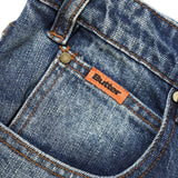 Butter Goods Relaxed Denim Jeans Distressed Blue detalle