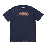 Butter Goods Serif Tee Navy vista frontal