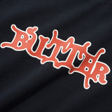 Butter Goods Serif Tee Navy detalle