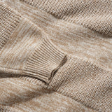 Butter Goods Stripe Knit Sweater Oat Marle detalle