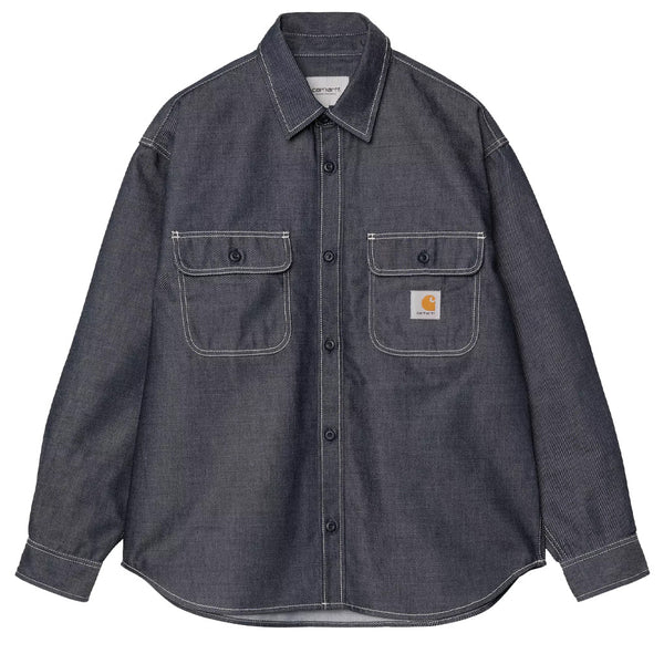 Carhartt WIP Tigan Shirt Jac Blue Rigid