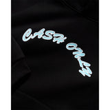 Cash Only Ripstop Logo Applique Pullover Hood Black