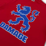 Damage Heraldic Tee Red