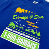 Damage Landscapers Tee Royal