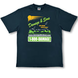 Damage Landscapers Tee Navy