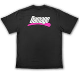 Damage Pocket Tee Black