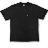 Damage Pocket Tee Black