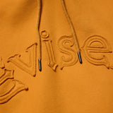 Evisen Arch Logo Patch Hoodie Mustard
