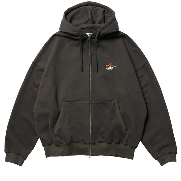 Evisen Sushi Zip Hoodie Charcoal