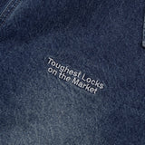 Pass-Port Hercu-Locks Recycled Denim Freight Jacket Washed Dark Indigo