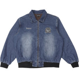 Pass-Port Hercu-Locks Recycled Denim Freight Jacket Washed Dark Indigo