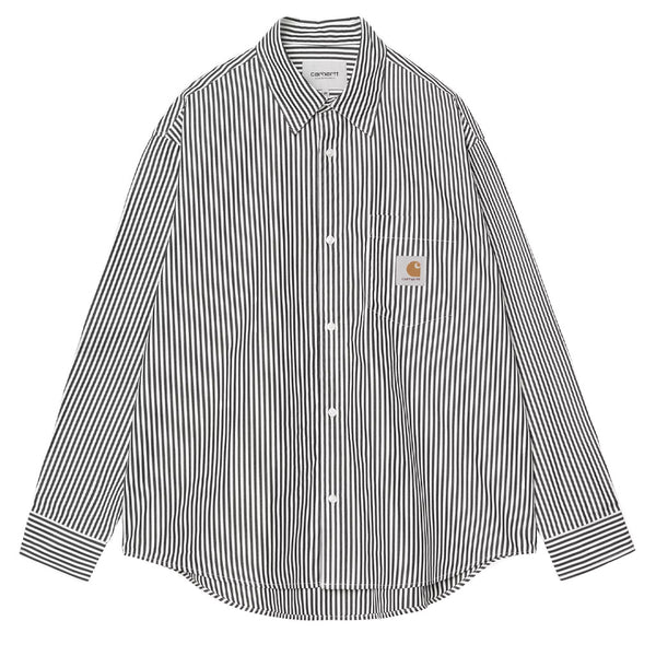 Carhartt WIP L/S Daldry Shirt Black/Wax