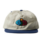 Parra Legs Logo 5 Panel Hat Off White