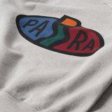 Parra Legs Logo Crew Neck Sweatshirt Heather Grey