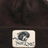 Pass~Port & May Gibbs Banksia Mohair Beanie Choc