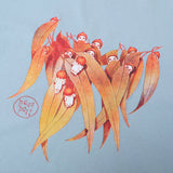 Pass-Port & May Gibbs Gum Leaf Tee Stonewash Blue