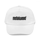 Metalwood Metal Logo 5 Panel White Hat