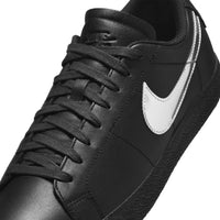 Nike SB Zoom Blazer Low X Dancer Skateboards Black/Metallic Silver-Black