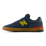 New Balance 306 CON Shadow Blue/Mars Yellow perfil interior