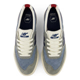 New Balance 340 NBA Zinc Blue/NB Navy vista cenital del par