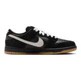 Nike SB Dunk Low Pro Black/White-Black vista lateral