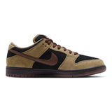 Nike SB Dunk Low Pro Filbert/Lt Chocolate-Black vista lateral