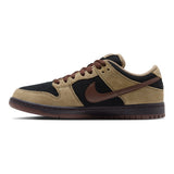 Nike SB Dunk Low Pro Filbert/Lt Chocolate-Black vista lateral exterior