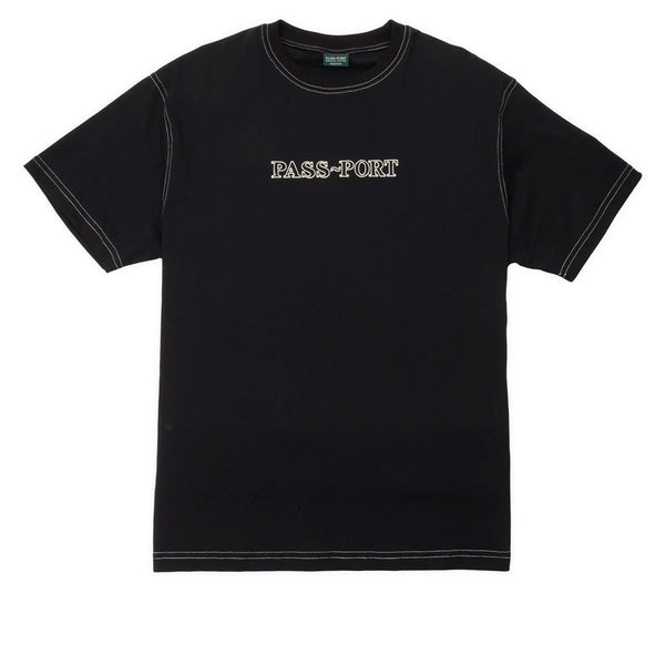 Pass-Port Official Organic Cotton Tee Black
