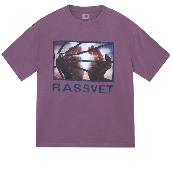Rassvet Hands Logo Tee Purple