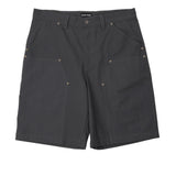Pass~Port Ripstop Double Knee Diggers Club Short Dark Charcoal