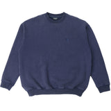 Pass-Port Solid Workers Sweater Washed Navy