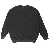 Pass-Port Solid Workers Sweater Washed Black