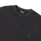 Pass-Port Solid Workers Sweater Washed Black